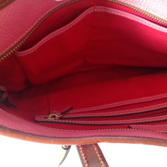 Dooney & Bourke  pebbled grain  Charleston Tote * MINT* - Picture 4 of 7